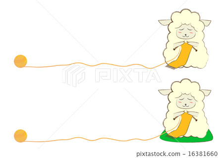 編寫線程的綿羊的長度編織 16381660