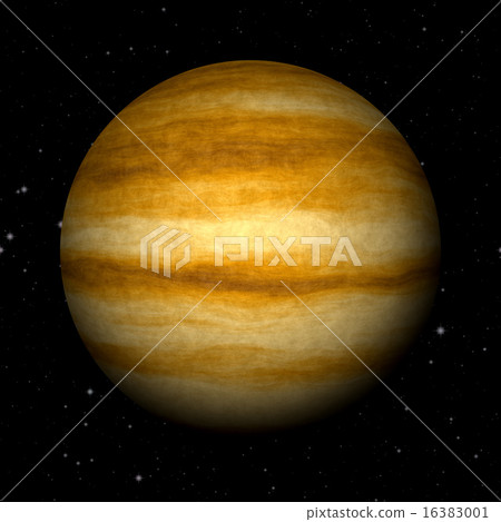 Abstract Jupiter planet generated texture 16383001