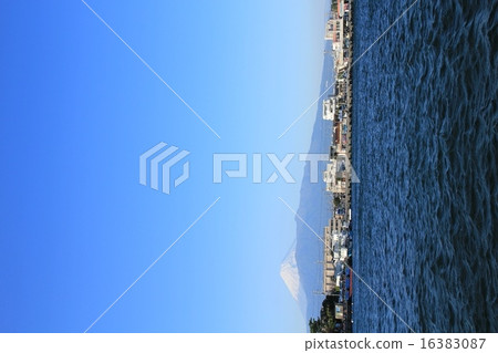 從沼津港看富士山 從沼津港看富士山 16383087