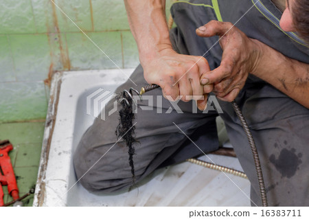 Plumbing, drain cleaning 16383711