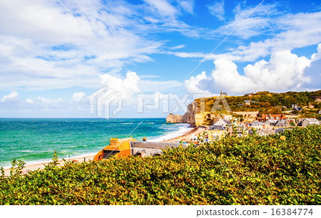 Normandy beach. Taken in the Normandy of France. 16384774