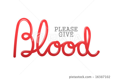 Please give blood vector 16387102