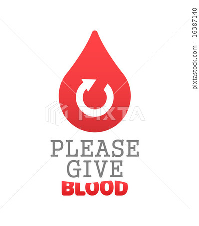 Please give blood vector 16387140