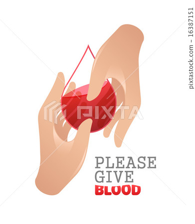 Please give blood vector 16387151