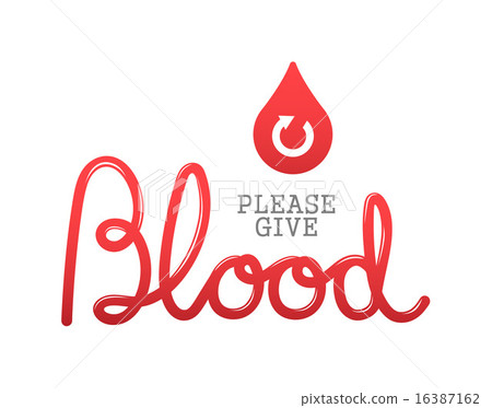 Please give blood vector 16387162