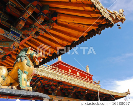Jokhang temple in Lhasa, Tibet 16388097