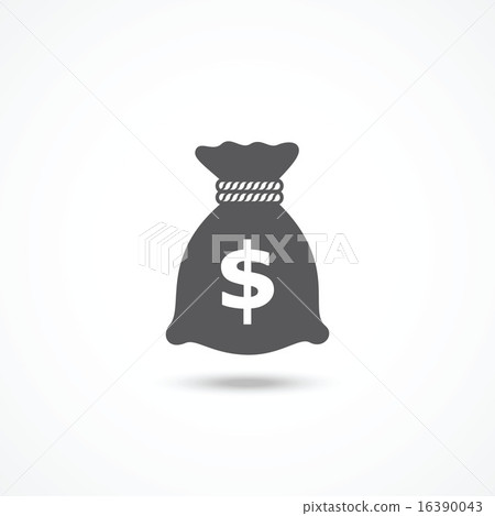 Money bag icon 16390043