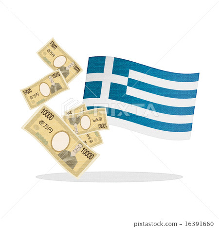 Greek and Japanese yen 16391660