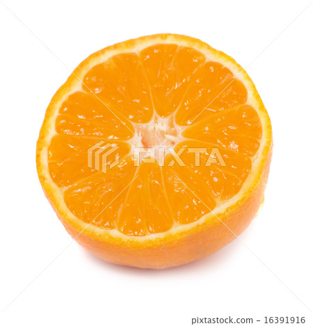 Half of orange mandarin Half of orange mandarin 16391916