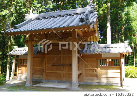 Shinshu Matsumoto Important Cultural Property "Ushikudaji" Rebuilding Somon 16393328