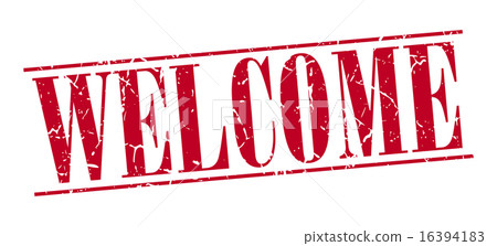 welcome red grunge vintage stamp welcome red grunge vintage stamp 16394183