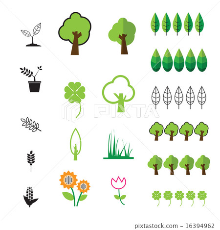 Trees icons Trees icons 16394962