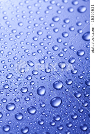 Ice cubes on blue background Ice cubes on blue background 16395631
