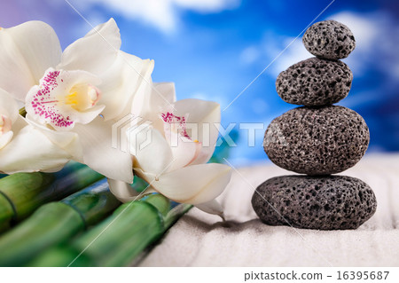 Zen stones, magical ambient atmosphere theme Zen stones, magical ambient atmosphere theme 16395687