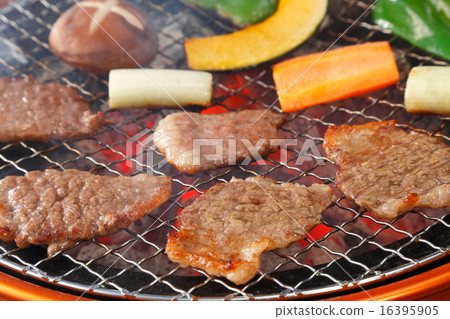 Beef grilled meat 16395905