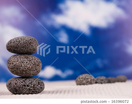 Stones and bamboo, zen,magical ambient atmosphere Stones and bamboo, zen,magical ambient atmosphere 16396072