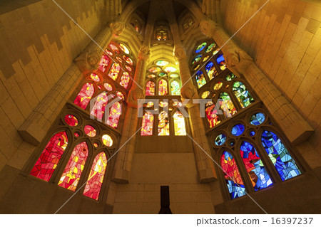 Sagrada Familia's stained glass 16397237