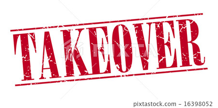takeover red grunge vintage stamp  16398052