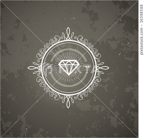 Monogram  luxury logo template 16398588