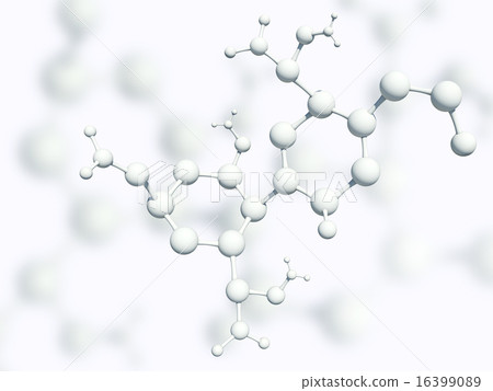 Abstract molecular structure Abstract molecular structure 16399089