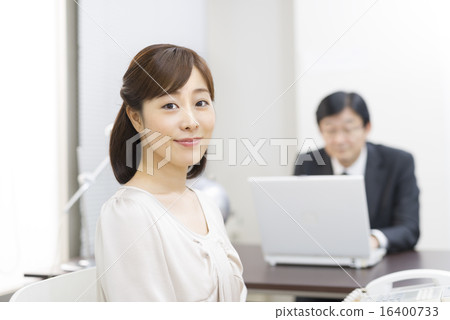 Office scene Office scene 16400733