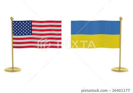 meeting USA with Ukraine concept meeting USA with Ukraine concept 16401177