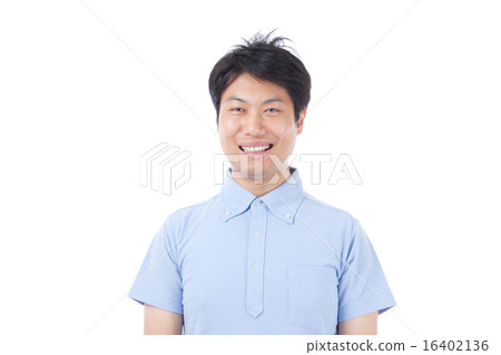 Smiling men polo shirt Smiling men polo shirt 16402136