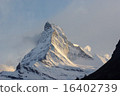 Matterhorn illuminated by the sunset 16402739