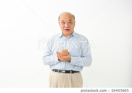 Inspirational senior male 16403665
