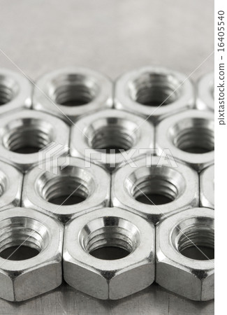 nuts tool at metal background nuts tool at metal background 16405540
