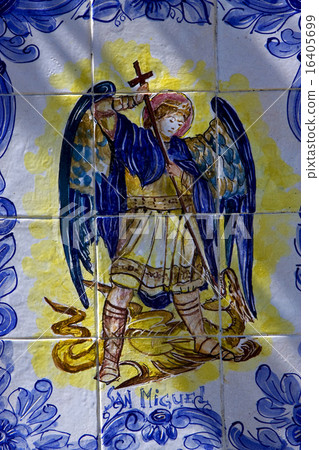 ceramics design of san miguel and the dragon 16405699