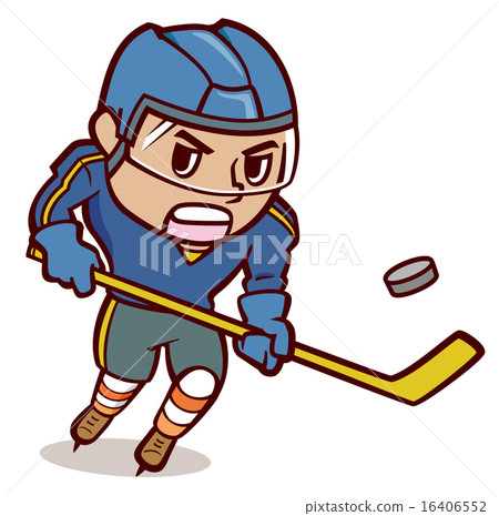 冰上曲棍球的插圖 冰上曲棍球的插圖 16406552