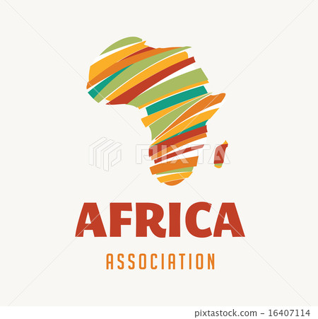 Africa map icon 16407114