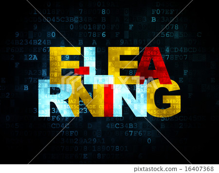 Education concept: E-learning on Digital background Education concept: E-learning on Digital background 16407368