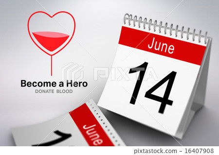 Composite image of blood donation Composite image of blood donation 16407908