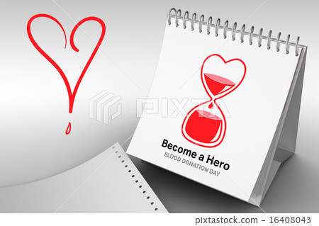 Composite image of blood donation Composite image of blood donation 16408043