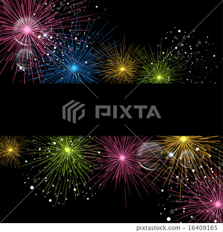 Fireworks background Fireworks background 16409165