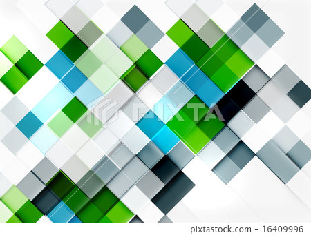 Square shape mosaic pattern design. Universal modern composition Square shape mosaic pattern design. Universal modern composition 16409996
