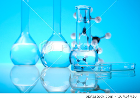 Medical laboratory, bright modern chemical concept Medical laboratory, bright modern chemical concept 16414416