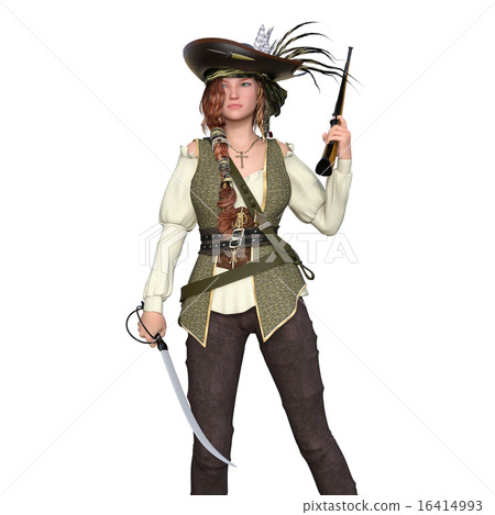 Female pirates - Stock Illustration [16414993] - PIXTA