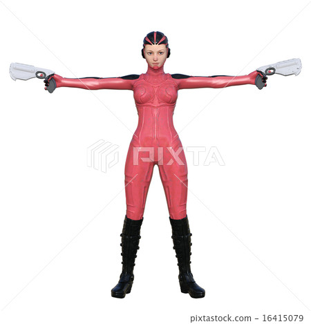 Female fighter 16415079
