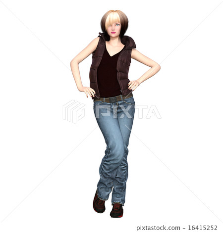 young woman young woman 16415252