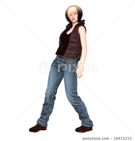 young woman young woman 16415253