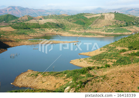 Vietnam landscape, mountain, hill, deforestation 16418339