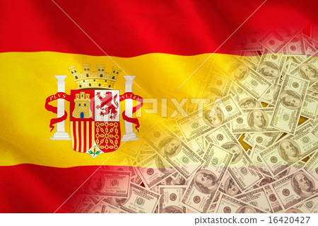 Composite image of pile of dollars Composite image of pile of dollars 16420427