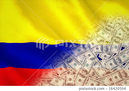 Composite image of pile of dollars Composite image of pile of dollars 16420504