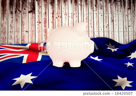 Composite image of piggy bank Composite image of piggy bank 16420507