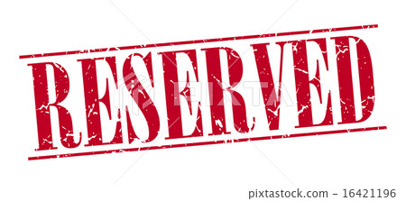 reserved red grunge vintage stamp  16421196