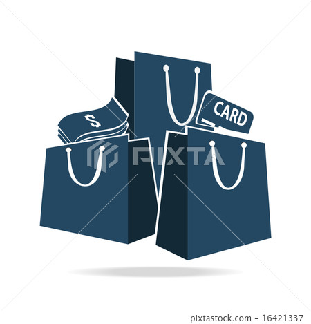 Shopping bag icon 16421337