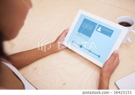 Composite image of website interface 16423151